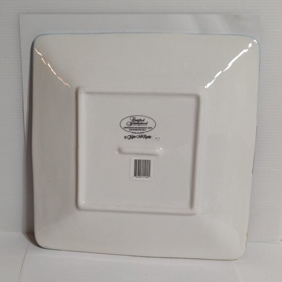 Kate McRostie - Certified International Dinner Plate - Sea Breeze - Picture 2 of 2